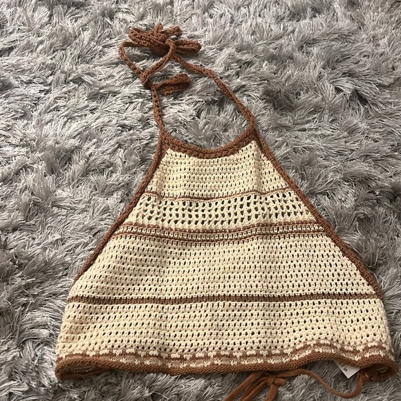 Knit halter top - Picture 2 of 4